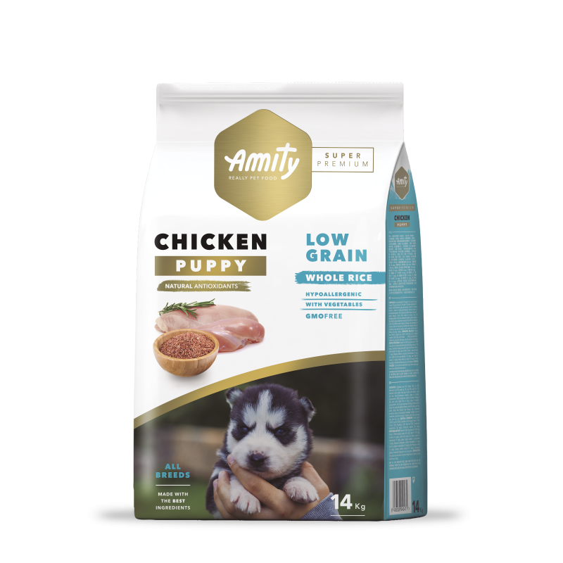 AMITY SUPER PRÉMIUM PUPPY POULET 14 Kg