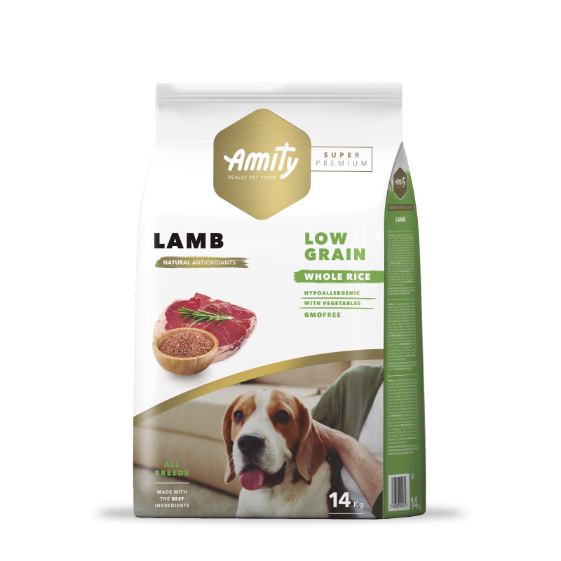 AMITY SUPER PRÉMIUM ADULT AGNEAU 14 Kg