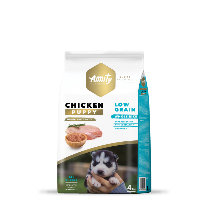 AMITY SUPER PRÉMIUM PUPPY POULET 4 Kg