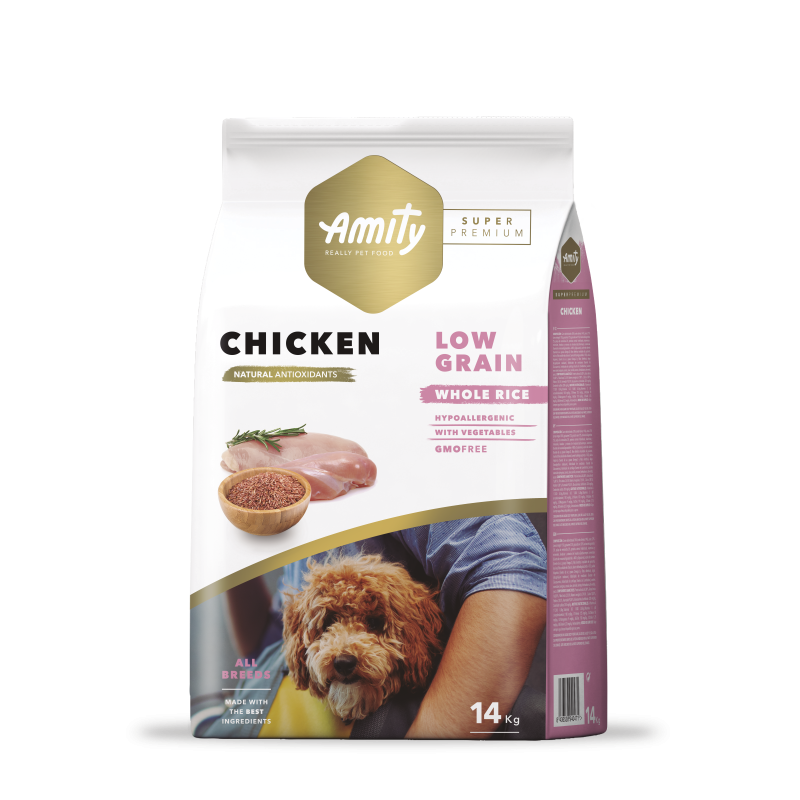 AMITY SUPER PRÉMIUM ADULT POULET 14 Kg