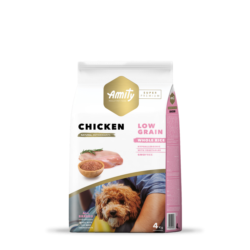 AMITY SUPER PRÉMIUM ADULT POULET 4 Kg